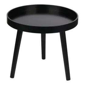 Arti Casa - Round Coffee Table for Living Room 40x36 cm (Black)