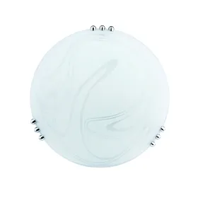 VIRGO CEILING FIXTURE 1XE27 WHITE D300mm | Buy online — Megaluks