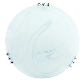 VIRGO CEILING FIXTURE 2XE27 WHITE D400mm | Buy online — Megaluks
