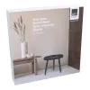 Arti Casa - Round Coffee Table for Living Room 40x36 cm (Black)