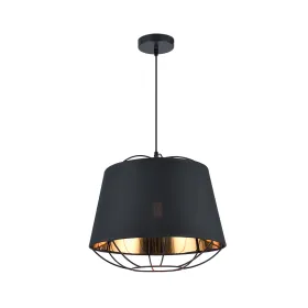 ANDREA PENDANT 1xE27 BLACK/GOLD | Buy online — Megaluks