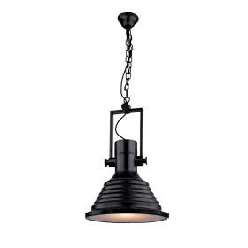 BERLIN-1B PENDANT 1XE27 BLACK D360mm | Buy online — Megaluks