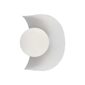 BRENDA WALL LAMP 1xG9 WHITE/BLACK | Buy online — Megaluks