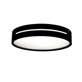 DONNA CEILING LAMP 3XE27 BLACK WOOD D400mm | Buy online — Megaluks