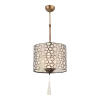 ERBA PENDANT 1XE27 ANTIQUE GOLD