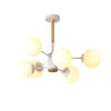 ISABEL CHANDELIER 6XE27 WHITE | Buy online — Megaluks