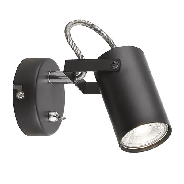 IZZY SPOT 1xGU10 BLACK WITH KEY | Buy online — Megaluks