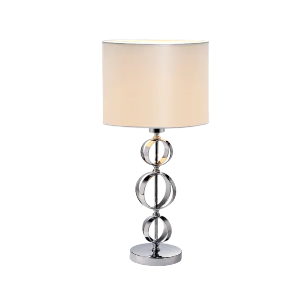 MAYA TABLE LAMP 1XE27 CHROME D300XH650mm