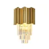 PERCY WALL LAMP 2XE14 GOLD/CRYSTALS | Buy online — Megaluks