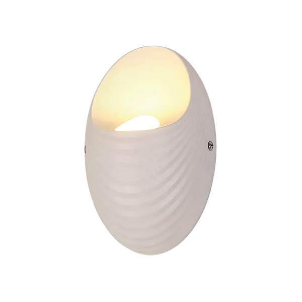 SHELL WALL FIXURE LED 5W/ 500lm/ 4000K WHITE | Buy online — Megaluks