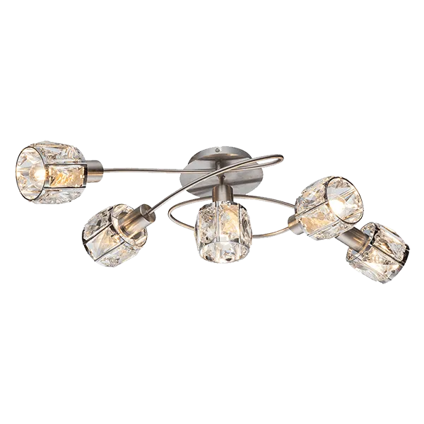 SHEEN SPOT 5XE14 SATIN NICKEL