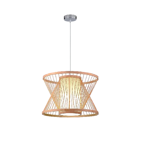SIMONA PENDANT 1xE27 WOOD