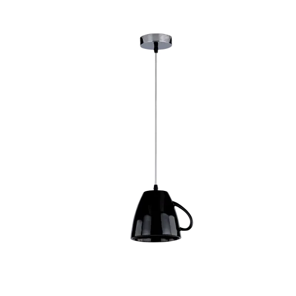 TEATIME PENDANT 1XE27 BLACK | Buy online — Megaluks