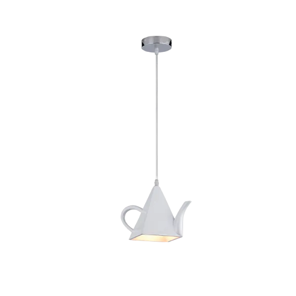 TEATIME PENDANT 1XE27 WHITE | Buy online — Megaluks