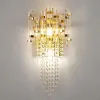 THEODORE WALL LAMP 3XG9 GOLD/CRYSTALS | Buy online — Megaluks