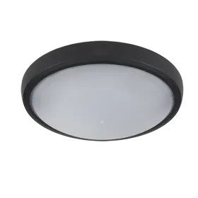 LED ROUND CEILING FIXTURE BRLED 12W BLACK IP54 | Buy online — Megaluks