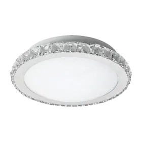 SELENA LED CEILING LAMP 18W WITH REMOTE CONTROL CHROME | Buy online — Megaluks