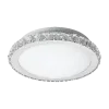 SELENA LED CEILING LAMP 18W WITH REMOTE CONTROL CHROME | Buy online — Megaluks