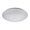 LUCE LED CEILING LAMP 36W WITH REMOTE CONTROL CHROME | Buy online — Megaluks