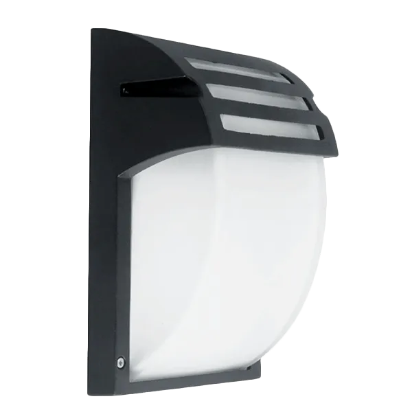 GARDEN WALL LAMP E27 IP44 BLACK | Buy online — Megaluks