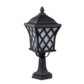 JOSH LANTERN STAND 1XE27 BLACK H460mm | Buy online — Megaluks