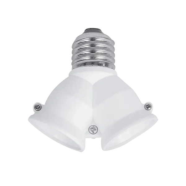 LAMP ADAPTER E27 TO 2XE27 | Buy online — Megaluks