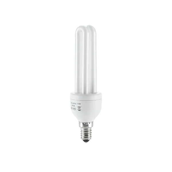 COMPACT FLUORESCENT LAMP E14 2U/11W 6400K