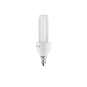 COMPACT FLUORESCENT LAMP E14 2U/9W 2700K