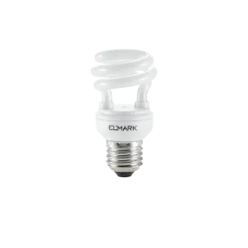 COMPACT FLUORESCENT LAMP HALF SPIRAL/T2 9W E27 4000K