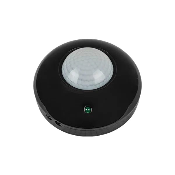 ST07 MOTION AND LIGHT SENSOR 360° BLACK | Buy online — Megaluks