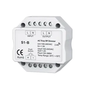 SMART WIFI 1-CHANNEL TRIAC DIMMER FOR CONSOLE BOX | Buy online — Megaluks