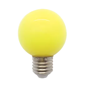 LED-lamppu G60 3W E27 keltainen | Osta verkosta — Megaluks