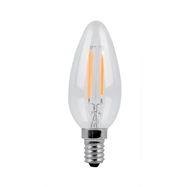 LED CANDLE C35 FILAMENT 5W E14 230V 4000K | Buy online — Megaluks