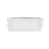 LED PANEL SQUARE RECESSED MOUNT 12W 2700K | Buy online — Megaluks