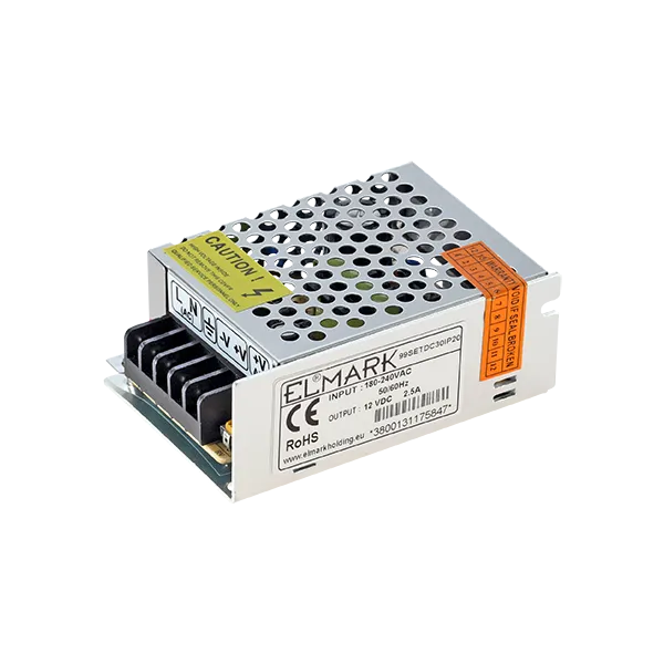 SETDC36 DRIVER FOR LED 36W 230AC/12VDC IP20
