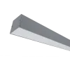 ULTRA THIN LED PROFILE SURFACE S36 20W 4000K GREY | Buy online — Megaluks