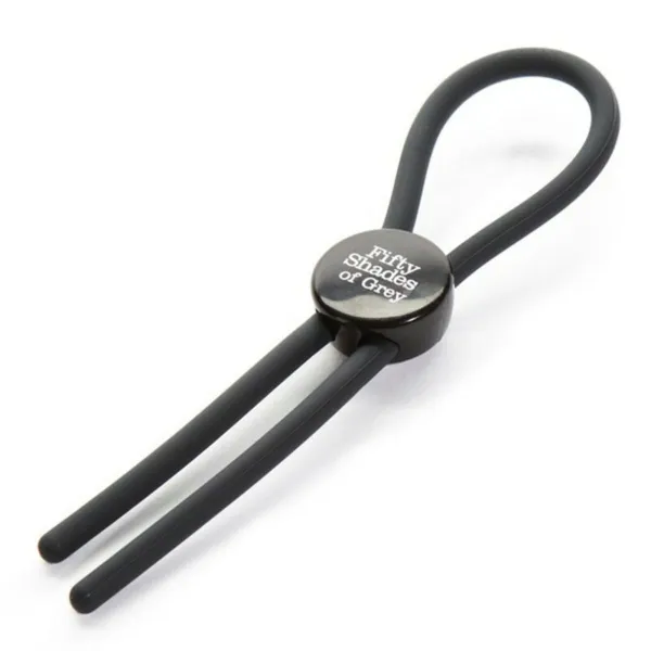 Regulējams gredzens Fifty Shades of Grey FS59954 Melns