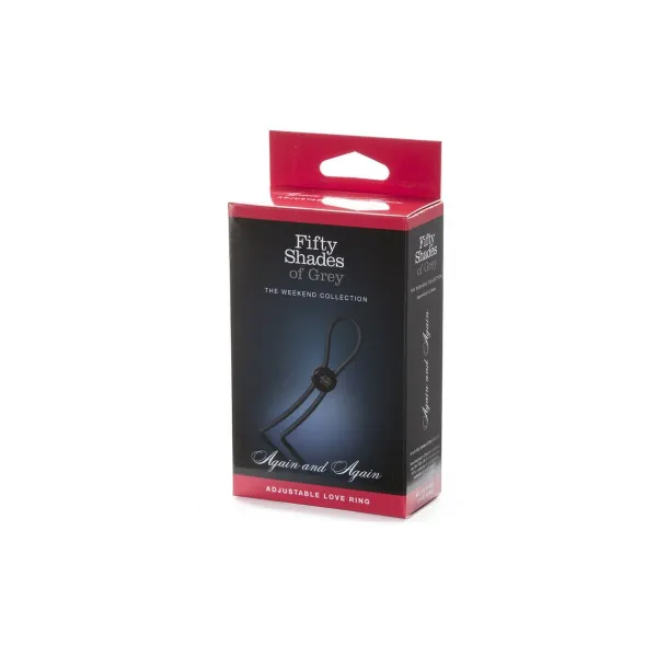 Adjustable ring Fifty Shades of Grey FS59954 Black