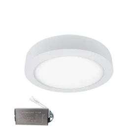 STELLAR LED PANEL ROUND SURFACE MOUNT 24W 2700K+EMERGEN | Buy online — Megaluks