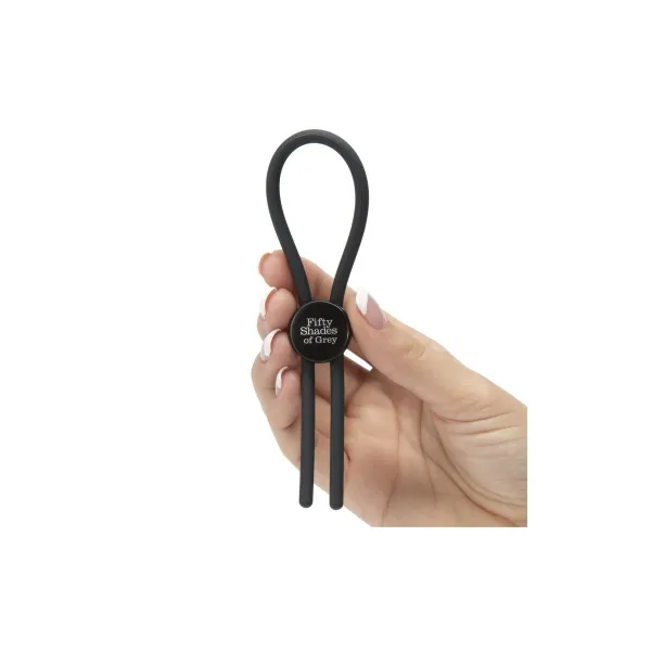 Säädettävä rengas Fifty Shades of Grey FS59954 Musta
