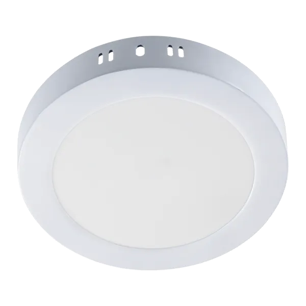 STELLAR LED PANEL ROUND SURFACE MOUNT 12W 6400K | Buy online — Megaluks