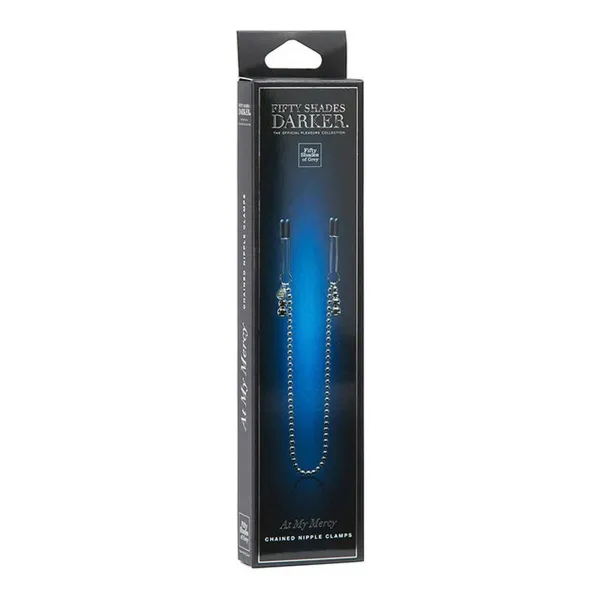 Spenelių spaustukai su grandinėmis Fifty Shades of Grey FS-63952
