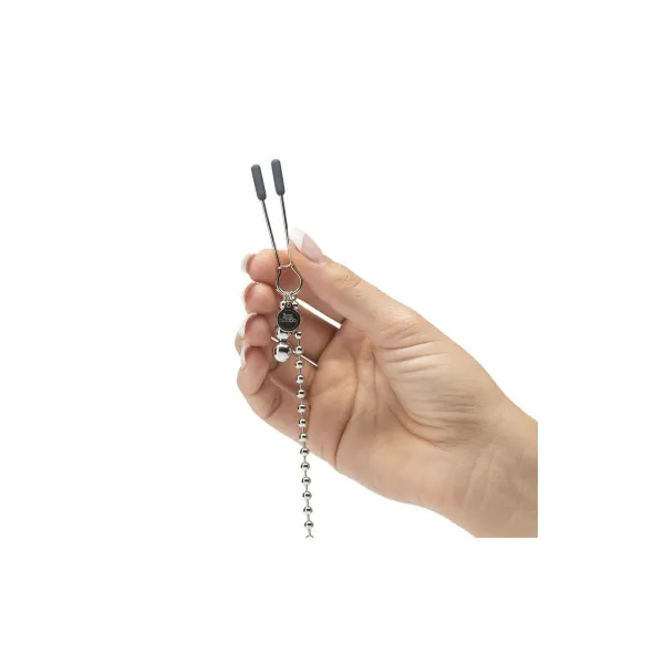 Spenelių spaustukai su grandinėmis Fifty Shades of Grey FS-63952