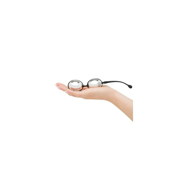 Orgasmipallid Fifty Shades of Grey  Inner Goddess Plastmass Must/Hõbedane