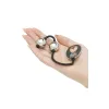 Orgazmo kamuoliukai Fifty Shades of Grey Goddess Mini Juoda Sidabras