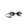 Orgazmo kamuoliukai Fifty Shades of Grey Goddess Plastmasinis Juoda Sidabras