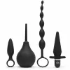 Anālais spraudnis Fifty Shades of Grey Starter Kit Melns