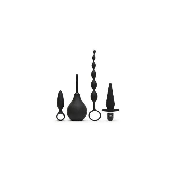 Analinis kištukas Fifty Shades of Grey Starter Kit Juoda