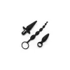 Anālais spraudnis Fifty Shades of Grey Starter Kit Melns