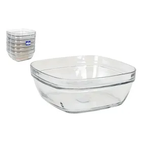 Salad Bowl Duralex Lys Squared Stackable (20 x 20 x 8 cm) (2 L)